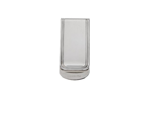 Fermasoldi silver plated in stile inglese