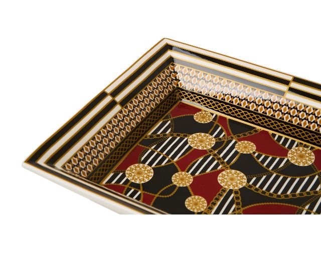 Valet Tray Living Porcelain Pozzi Milano 181729 984pm0136lica