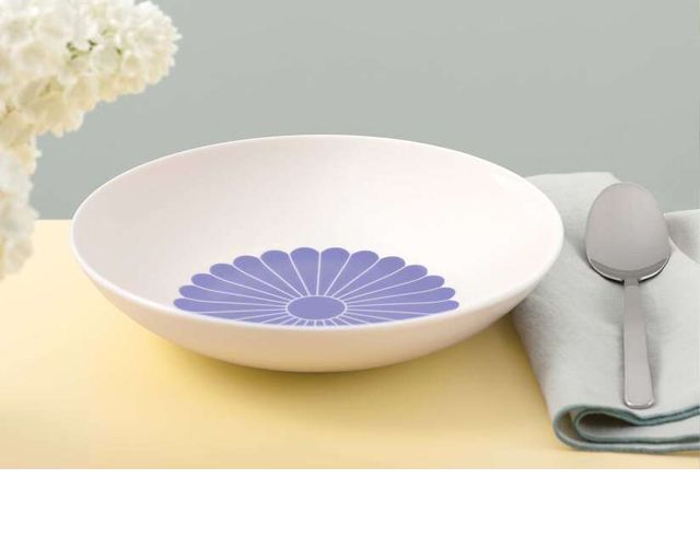 Pasta Plate Fleur Bleu Porcelain Villeroy E Boch