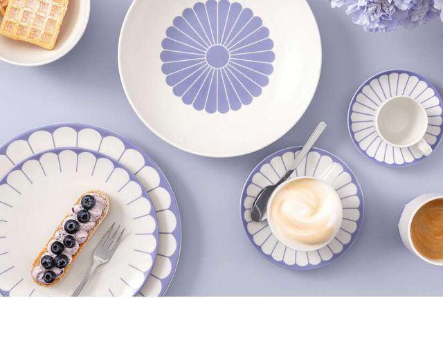 Pasta Plate Fleur Bleu Porcelain Villeroy E Boch