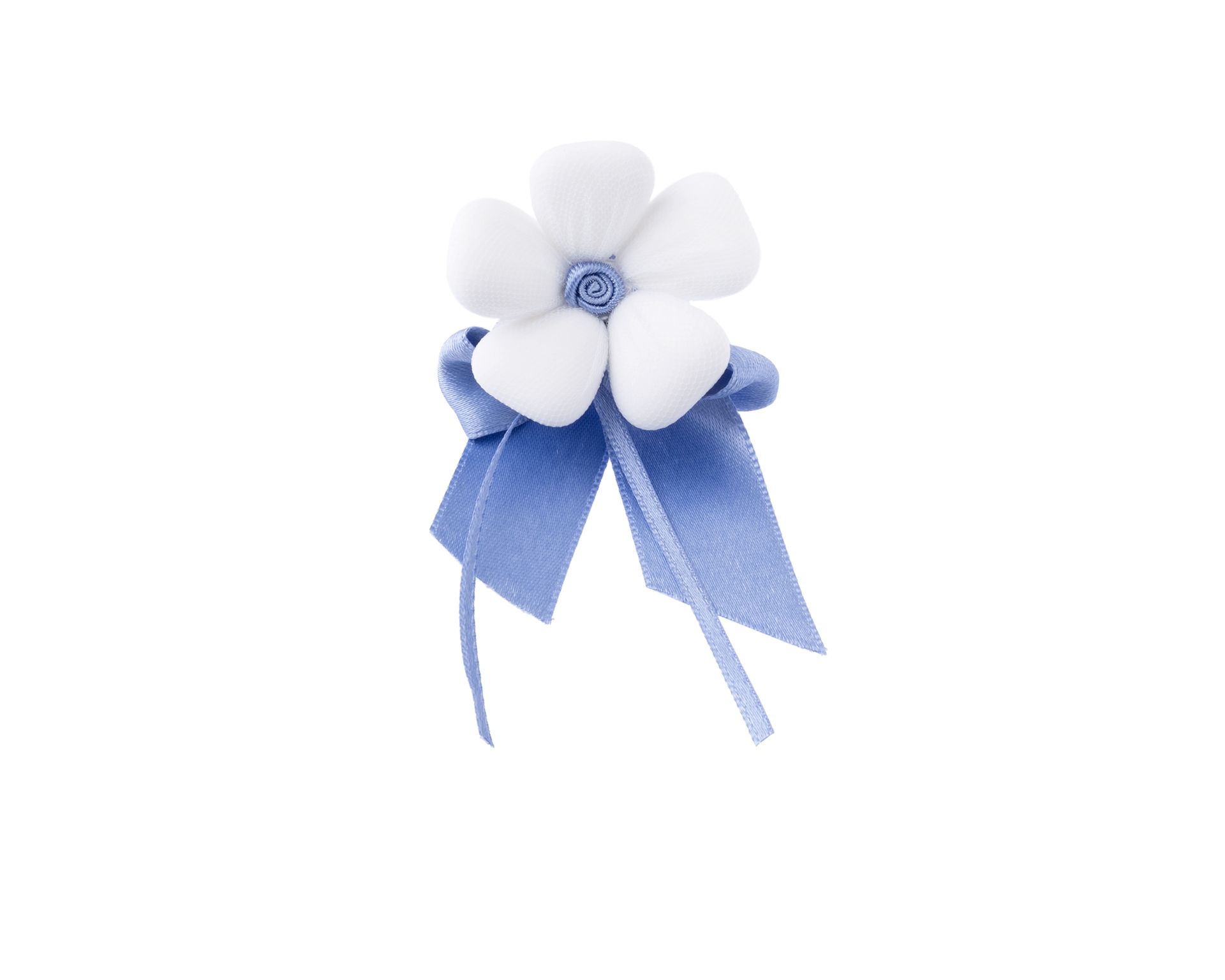 Favor With Satin Blue Bow Selezione Zanolli 170078 C22nav001
