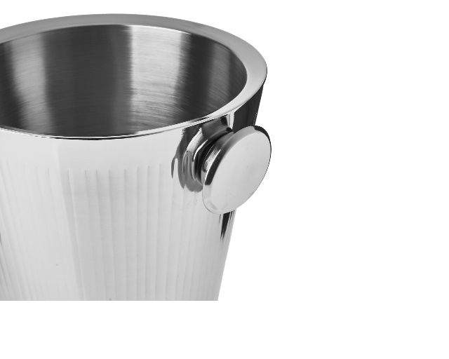 Champagne Bucket Steel For 1 2 Bott Pozzi Milano 179262 984pm0103s