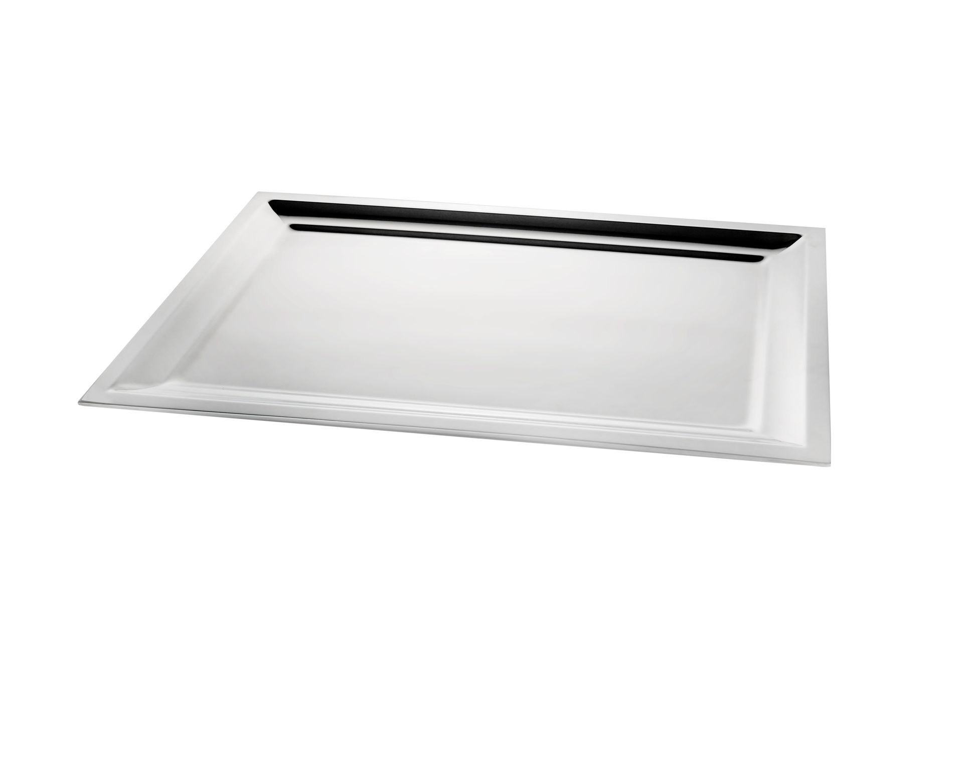 Edged Tray Essentia Silver Selezione Zanolli