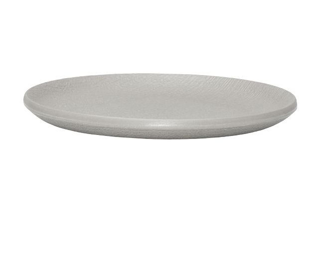 Sottopiatto trama colore grigio scuro