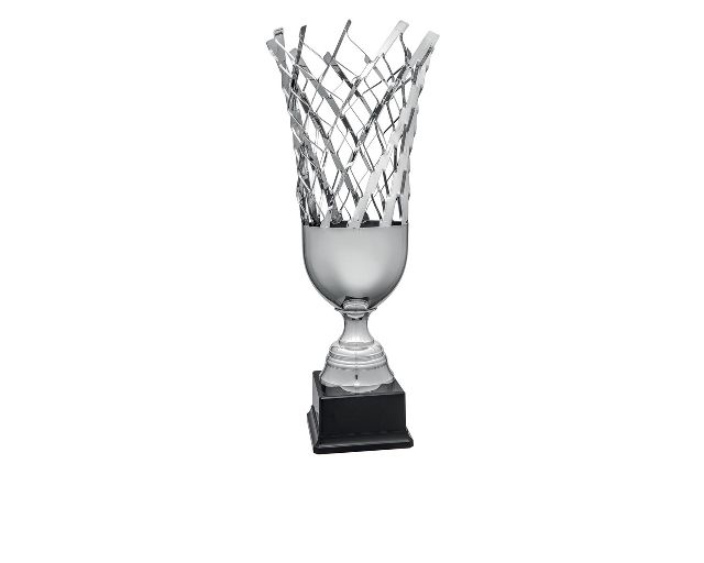 Cup with plastic base