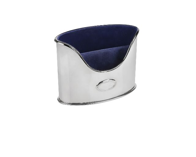 Porta lettere argento in stile inglese