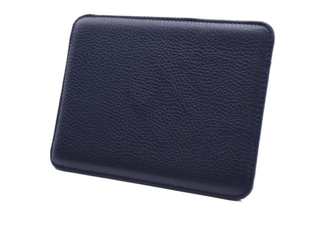 Mouse pad table leather blue navy