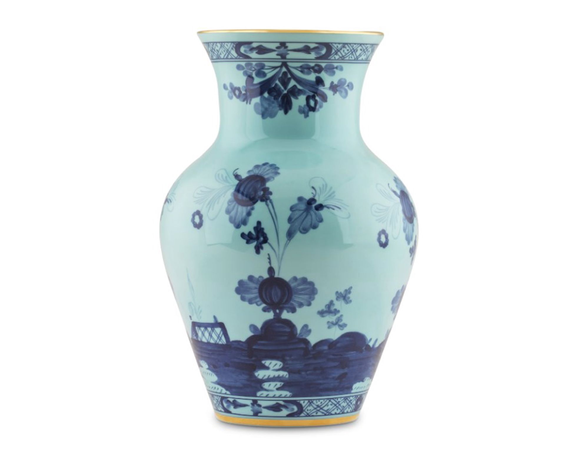 Ming Vase Oriente Italiano Iris Porcelain Richard Ginori 189270 F01602g61320250a60