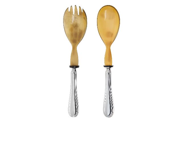 Posate insalata argento 2 pezzi in stile inglese