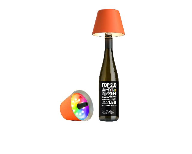 Lampada Per Bottiglie Top 20 Arancione Sompex