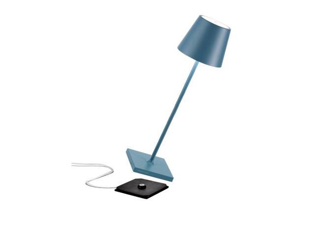 Lampada Da Tavolo Poldina Pro Blu Avio Zafferano 175935 978ld0340a3