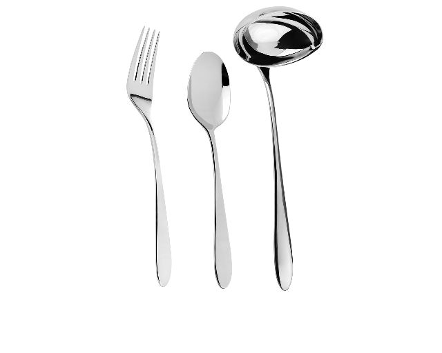 Serving set dream steel 3 pieces