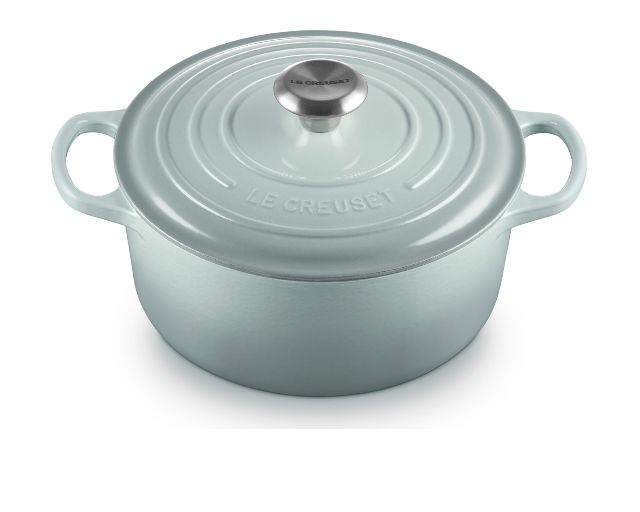 Round Cocotte Evolution Cast Iron Sea Salt Le Creuset