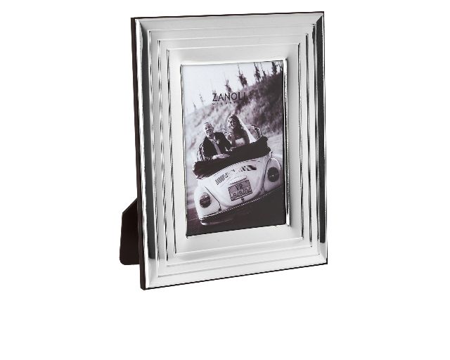 Cornice righe argento bilaminato