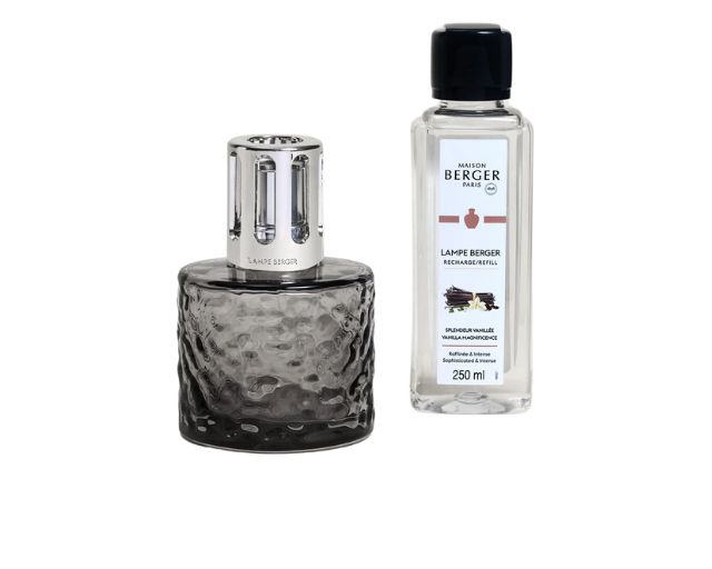 Cofanetto lampada catalitica mirage noire con profumo 250 ml splendeur vanille
