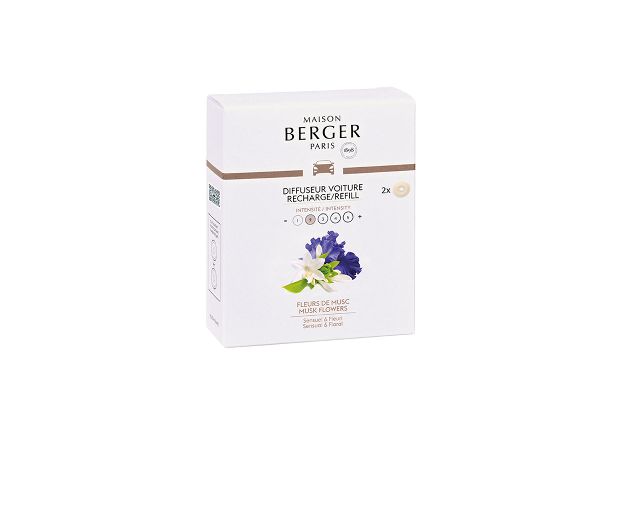 Car diffuser refills fleurs de musc