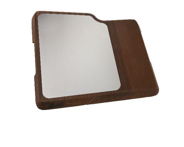 Cutting board home line 200 250 beech with inox plate