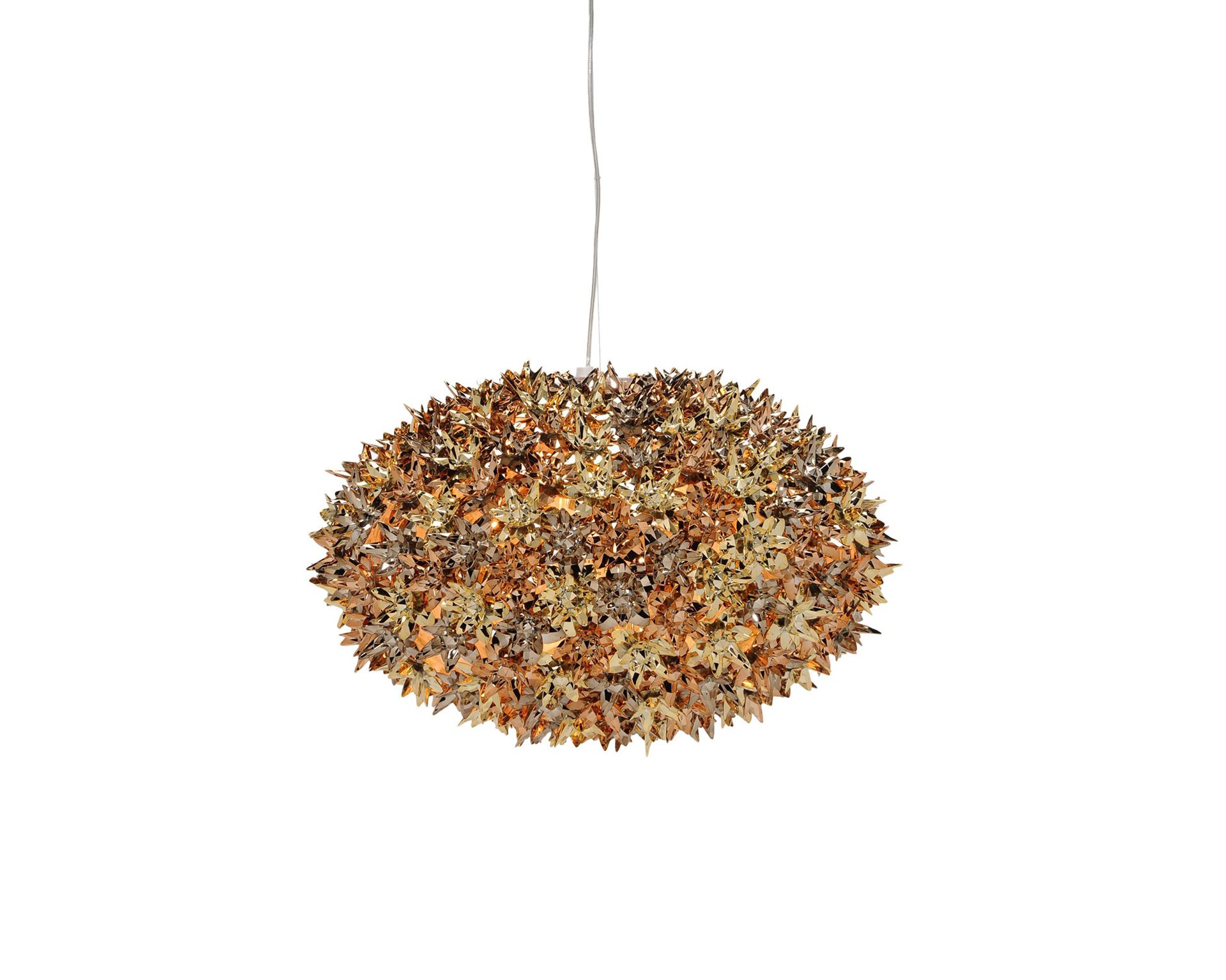 Suspension Lamp Bloom Gold Copper And Bronze Kartell 148343 90609268xr