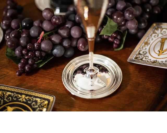 Sottobicchiere Silver Plated In Stile Inglese Selezione Zanolli