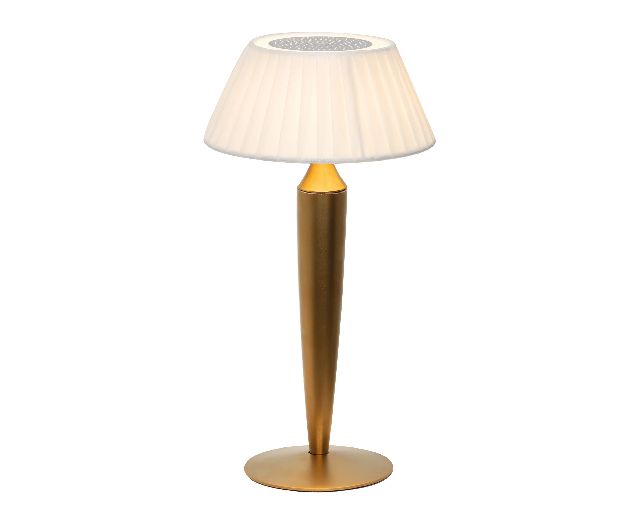 Table lamp flaminia matt gold