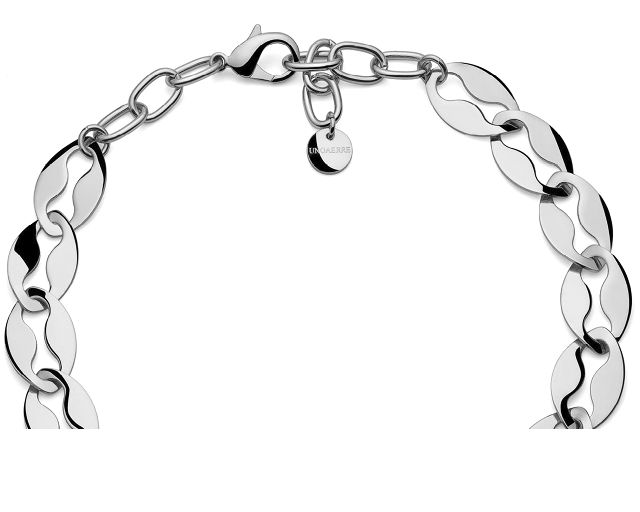 Collana Dinamica In Bronzo Bianco Unoaerre 186919 9262656016xh0174