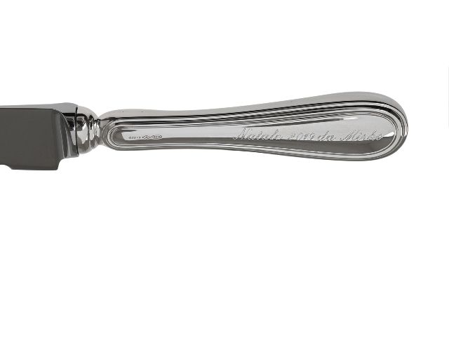 Panettone Knife Silver In English Style Selezione Zanolli 62319 Za216081bl