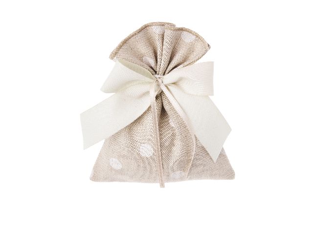 Favor sugared almonds brown and white