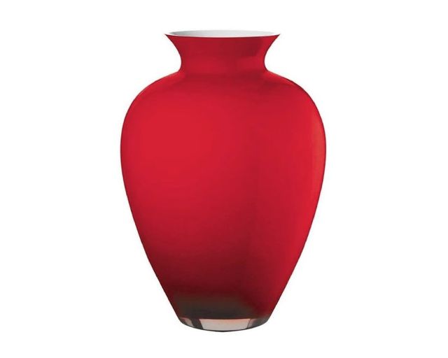 Vaso aurora opale rosso
