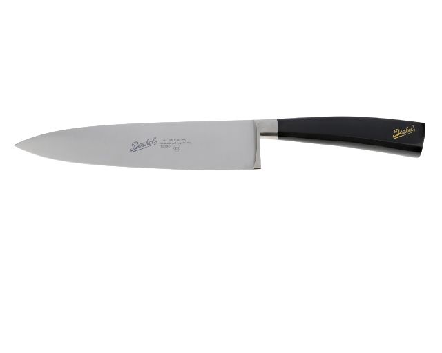 Coltello cucina elegance acciaio con manico nero