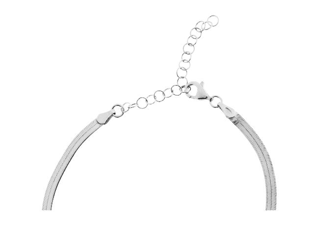 Cavigliera Argento Piatta Selezione Zanolli 188874 611cvl0009