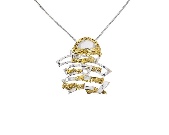 Necklace fusione d'essenze silver
