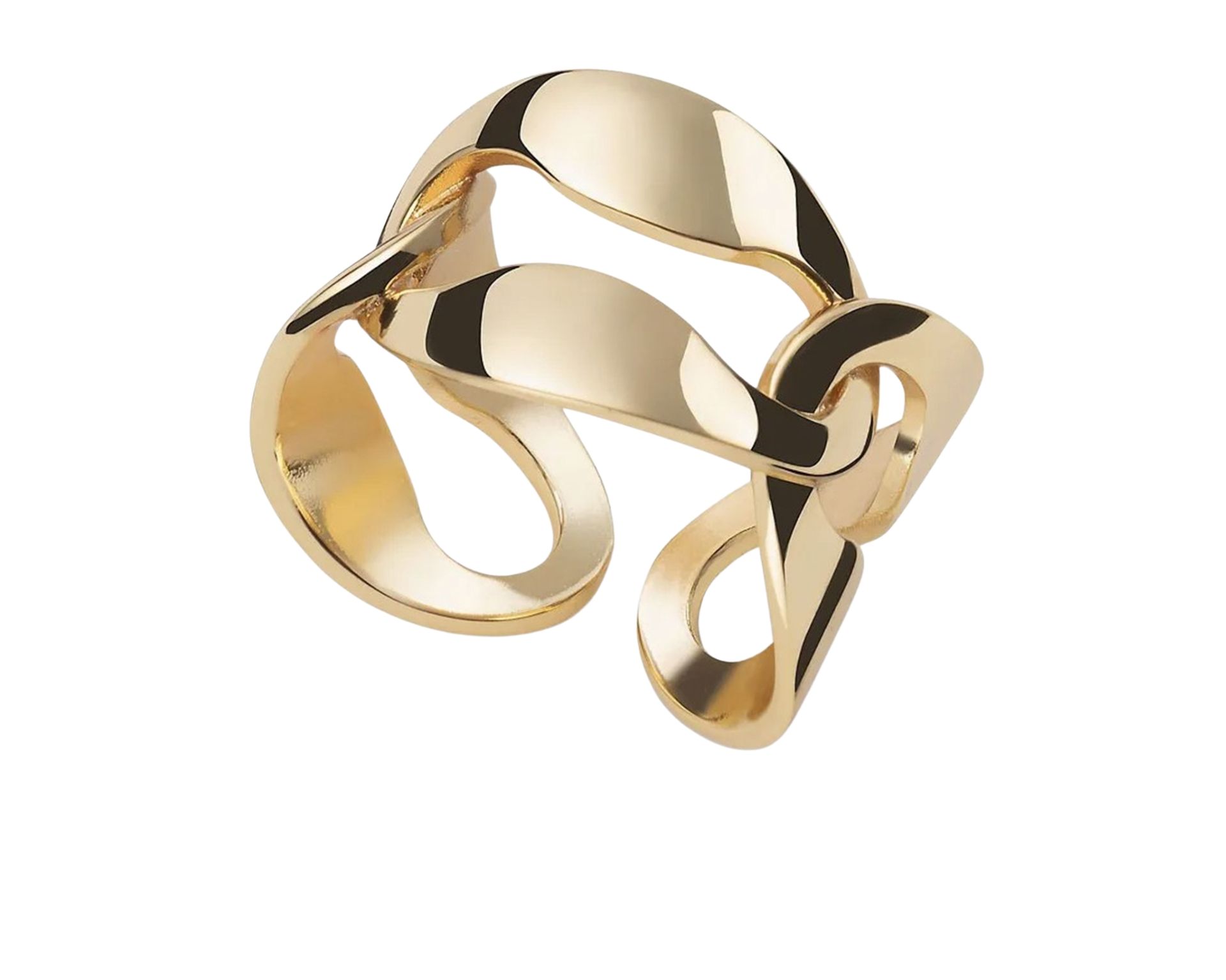 Anello Dinamica In Bronzo Dorato Unoaerre 186918 9262641016exa001