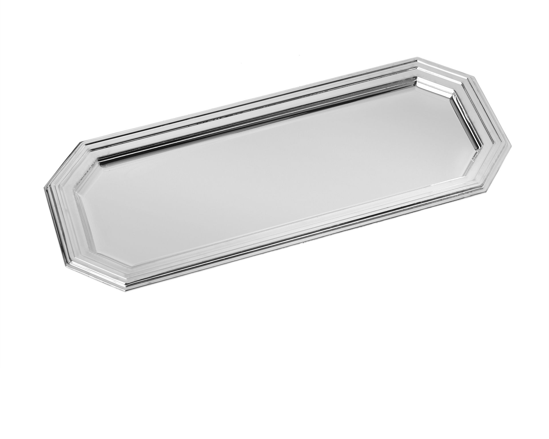 Portapenne Ottagonale Silver Plated In Stile Inglese Selezione Zanolli