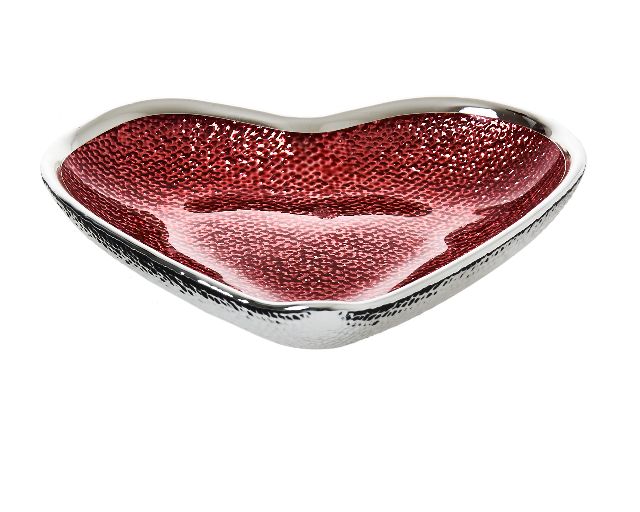 Piattino cuore flame