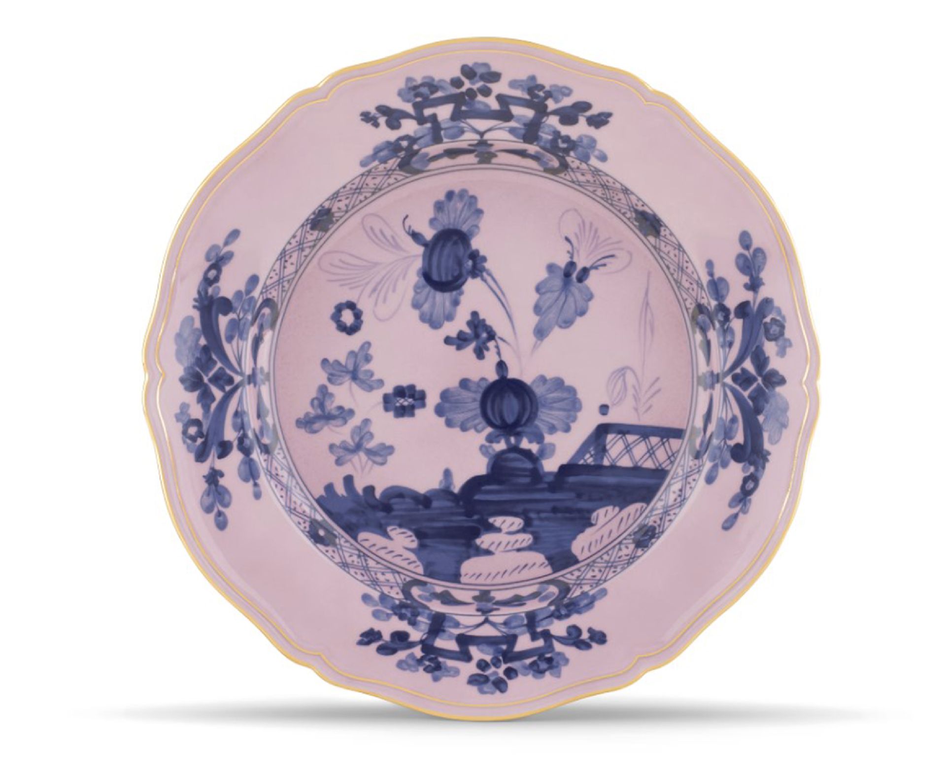 Round Tray Oriente Italiano Azalea Porcelain Richard Ginori 189281 F00300vs2100310a59