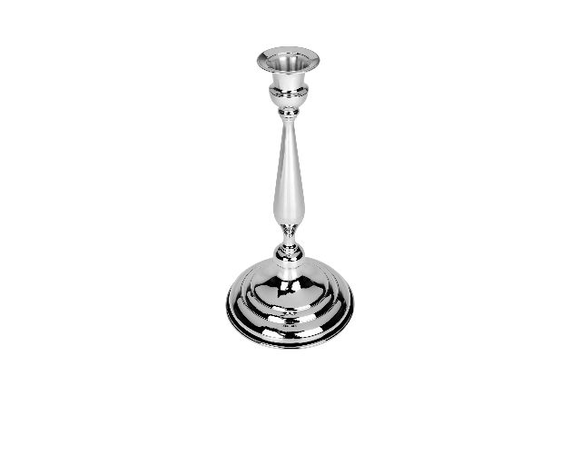 Candeliere argento monofiamma
