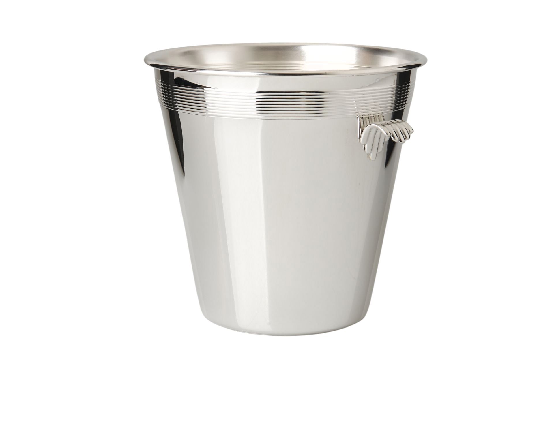 Champagne Bucket Silver Plated With Handles Selezione Zanolli