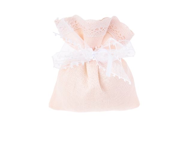 Favor sugared almonds pink