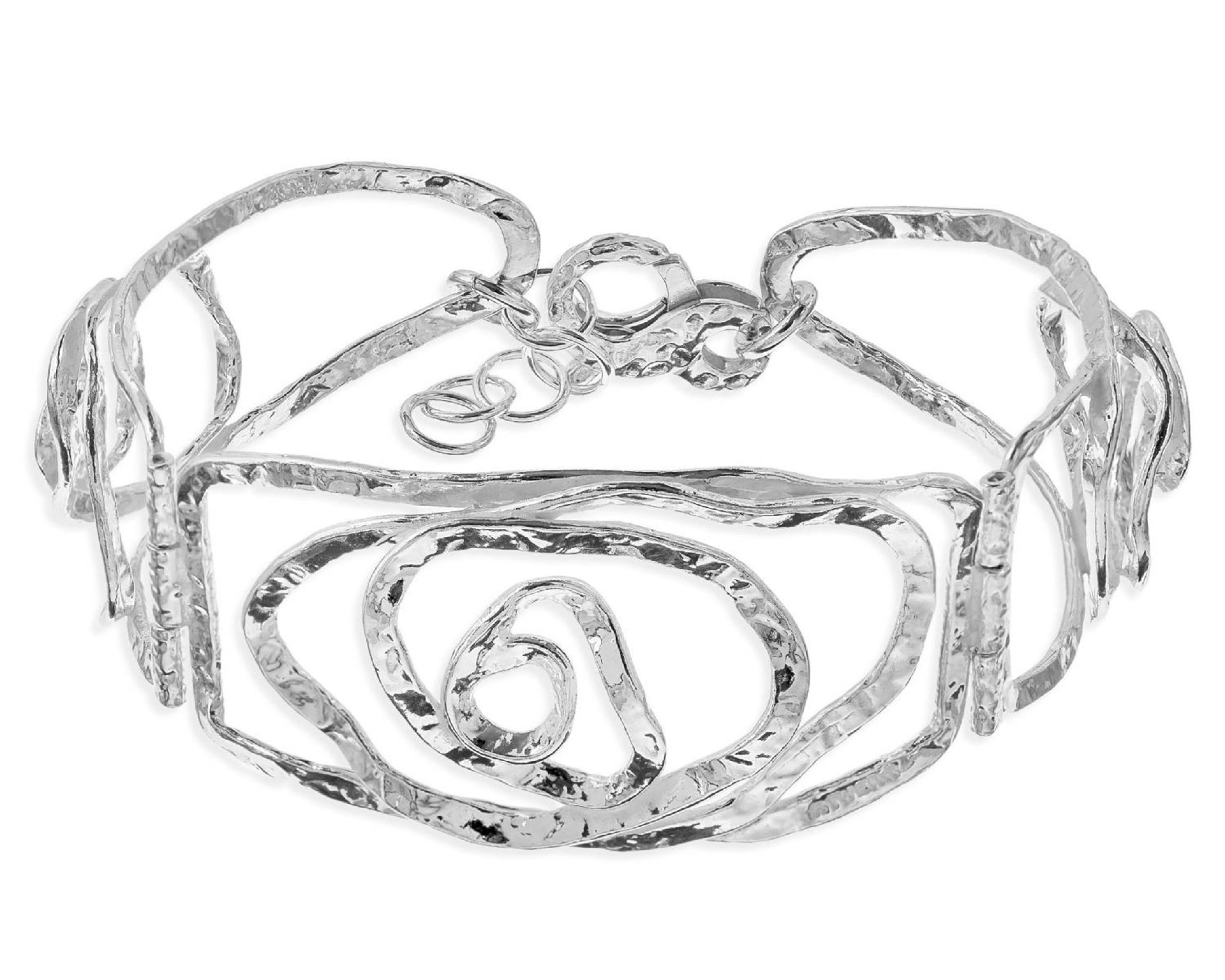 Bracciale Tea Argento Con Ovali Spirale Selezione Zanolli 189791 922br3208