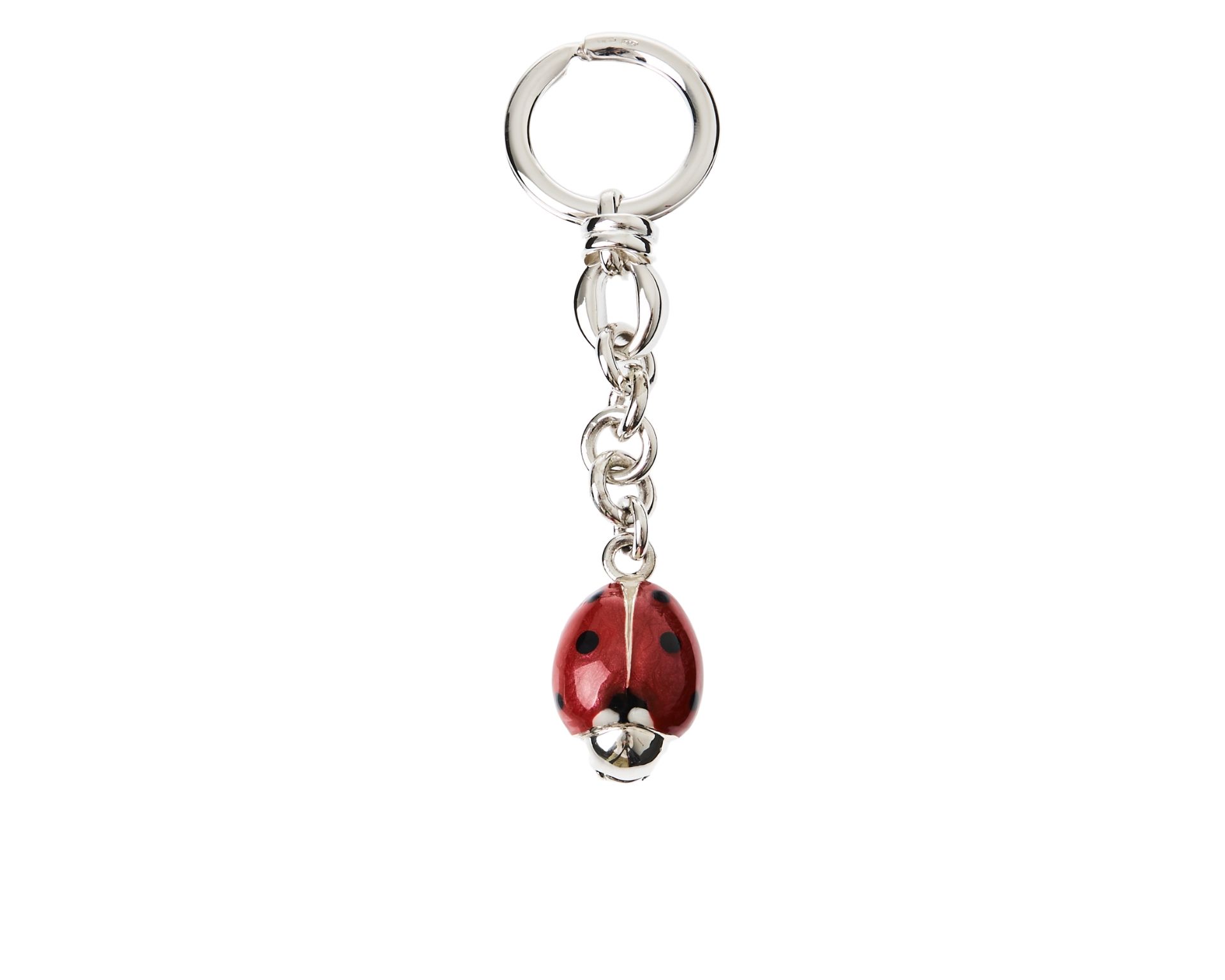 Portachiavi Coccinella Argento Selezione Zanolli 187645 595pc1015