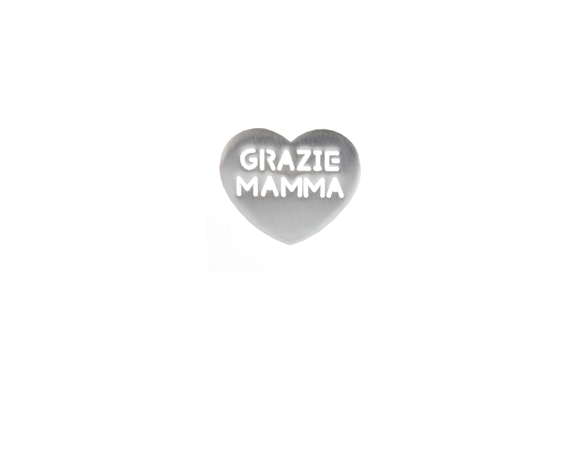 Plaque Thank You Mum Silver Plated Selezione Zanolli 150822 589r4729gm