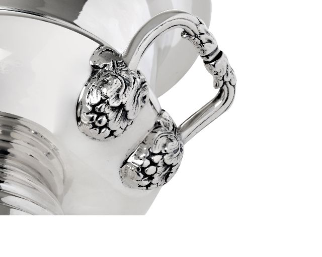 Secchiello Ghiaccio Argento Tondo Selezione Zanolli 6322 0772350sg
