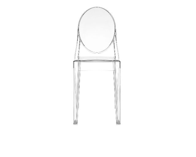 Set di 4 sedie victoria ghost trasparente