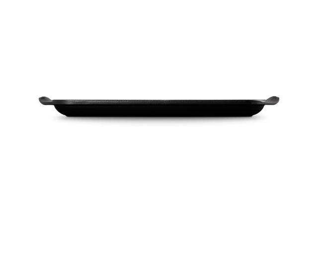 Rectangular Grill Extralarge Cast Iron Matt Black Le Creuset