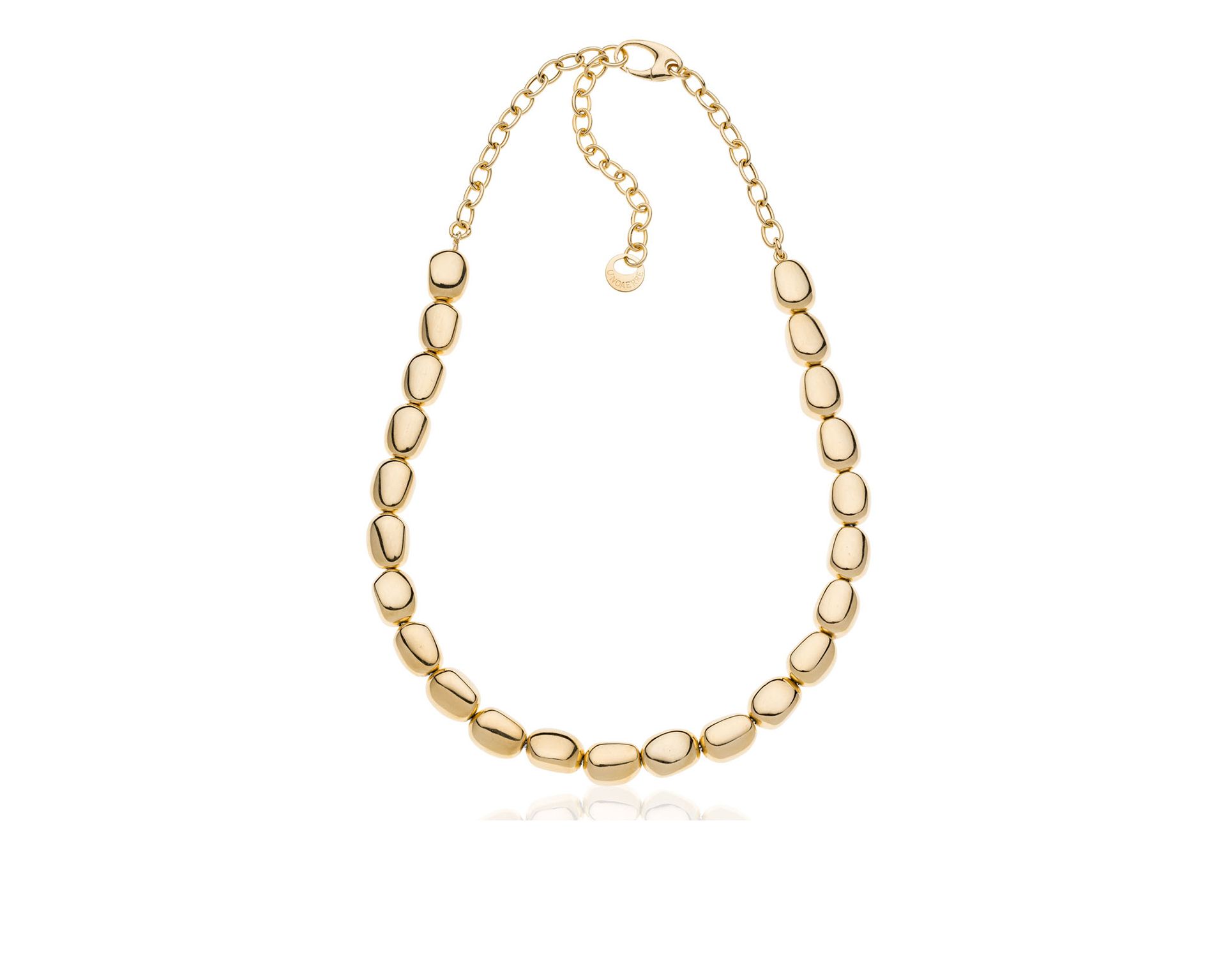 Collana Boule Argento Dorato Unoaerre 180644 9266435yhw3783