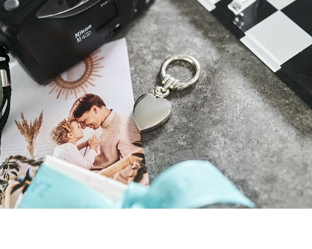 Keyring Heart Silver Selezione Zanolli 185760 595pc812