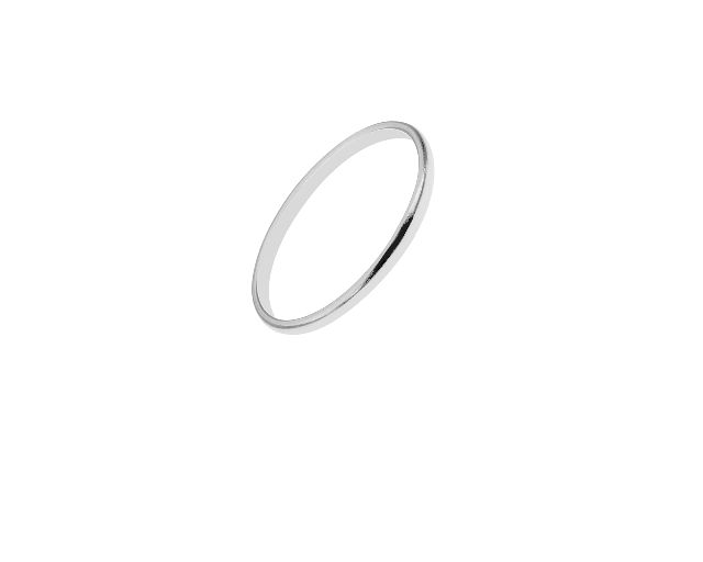 Wedding ring silver