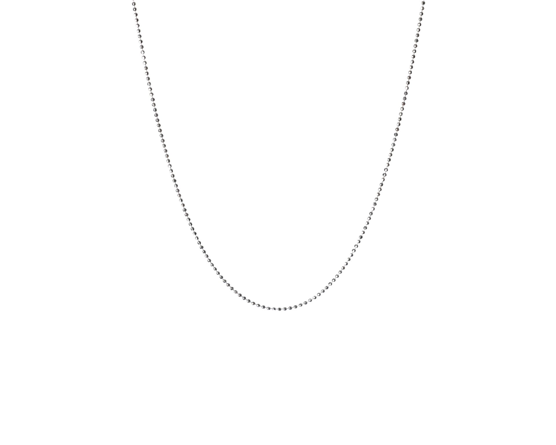 Catenina Argento A Palline Diamantate Selezione Zanolli 129636 611cl00158