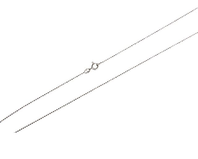 Catenina Argento A Palline Diamantate Selezione Zanolli 129636 611cl00158