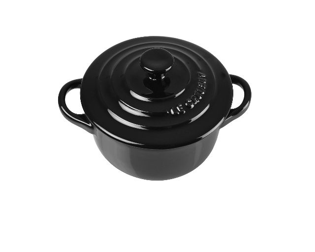 Mini cocotte stoneware black onyx